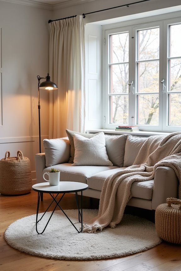 layered textures for coziness
