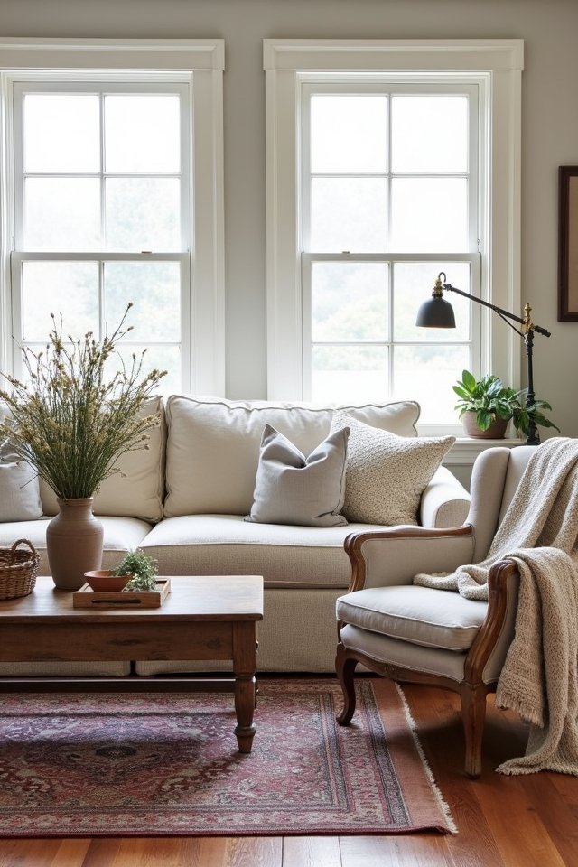 layered textures for coziness