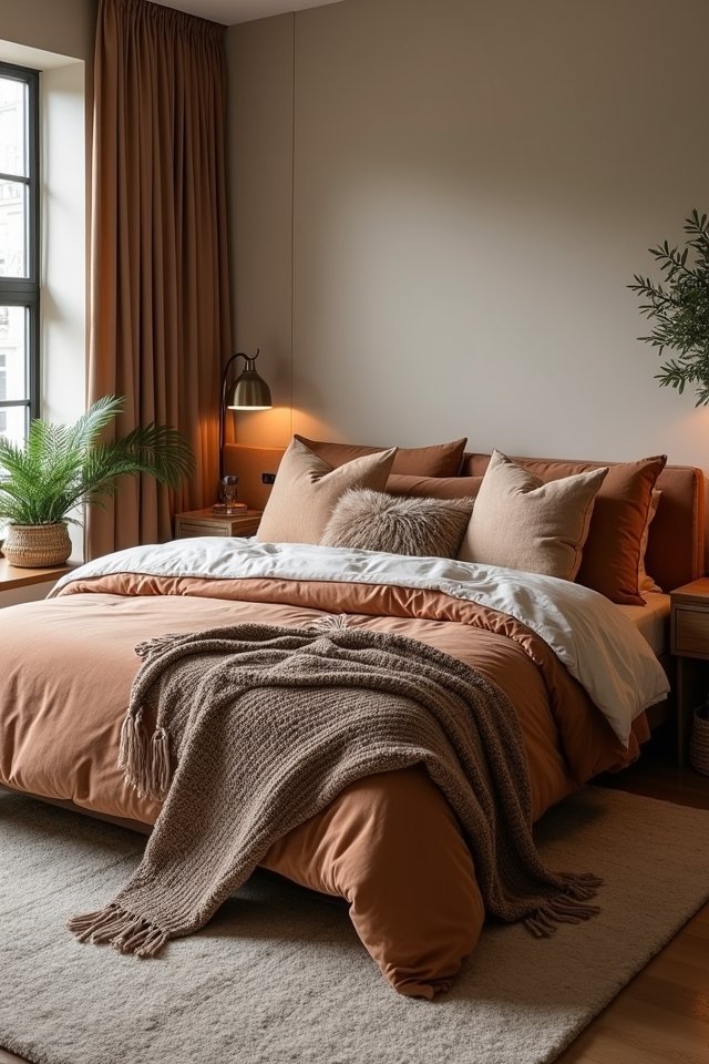 layered textures for warmth