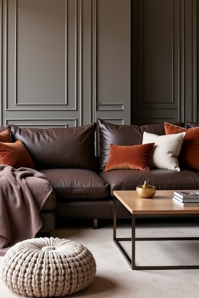 layered textures for warmth