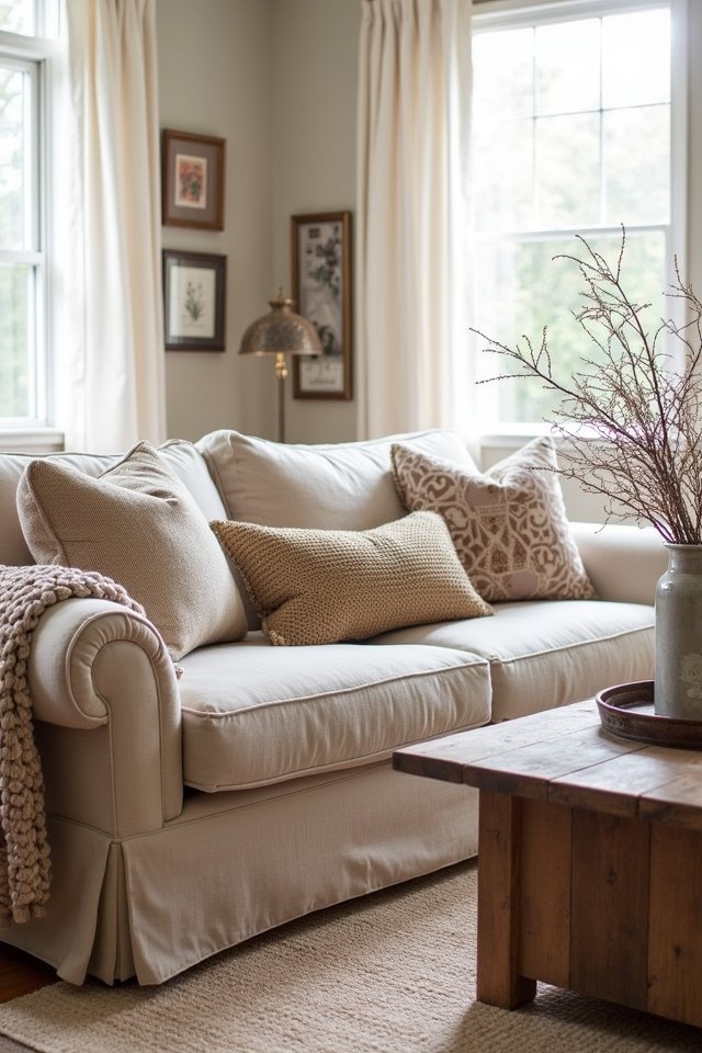 layered textures for warmth