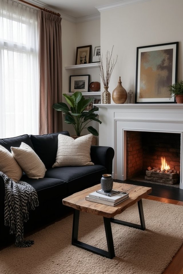 layered textures for warmth