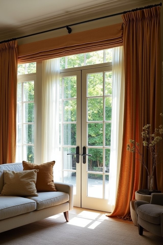 layered window treatment ideas