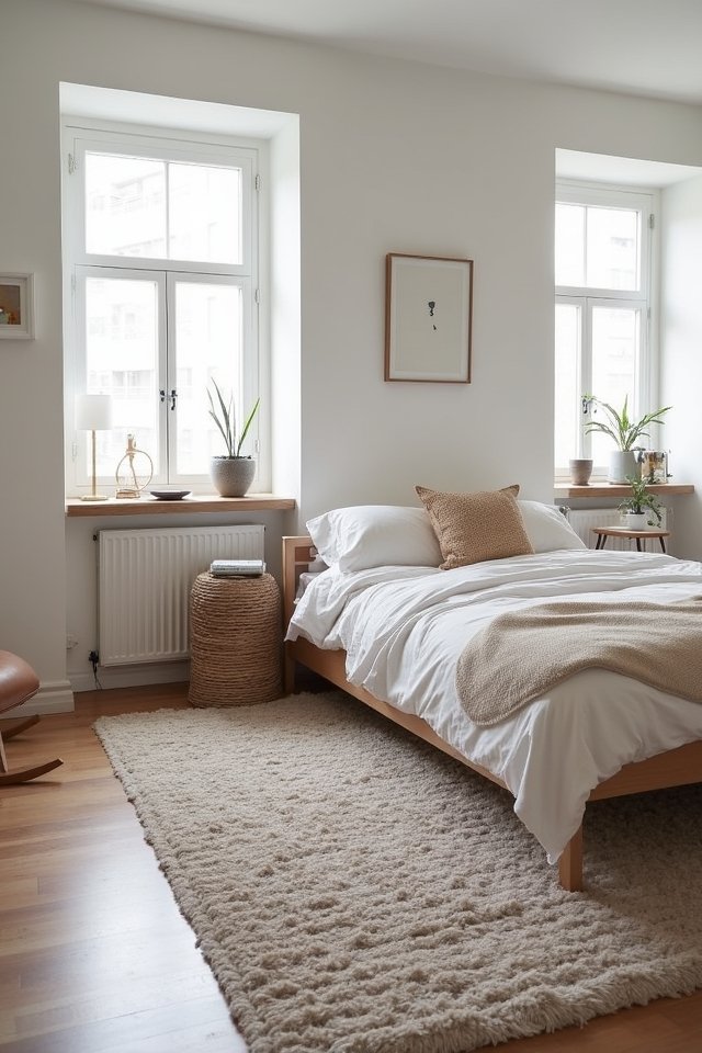 layering rugs for comfort