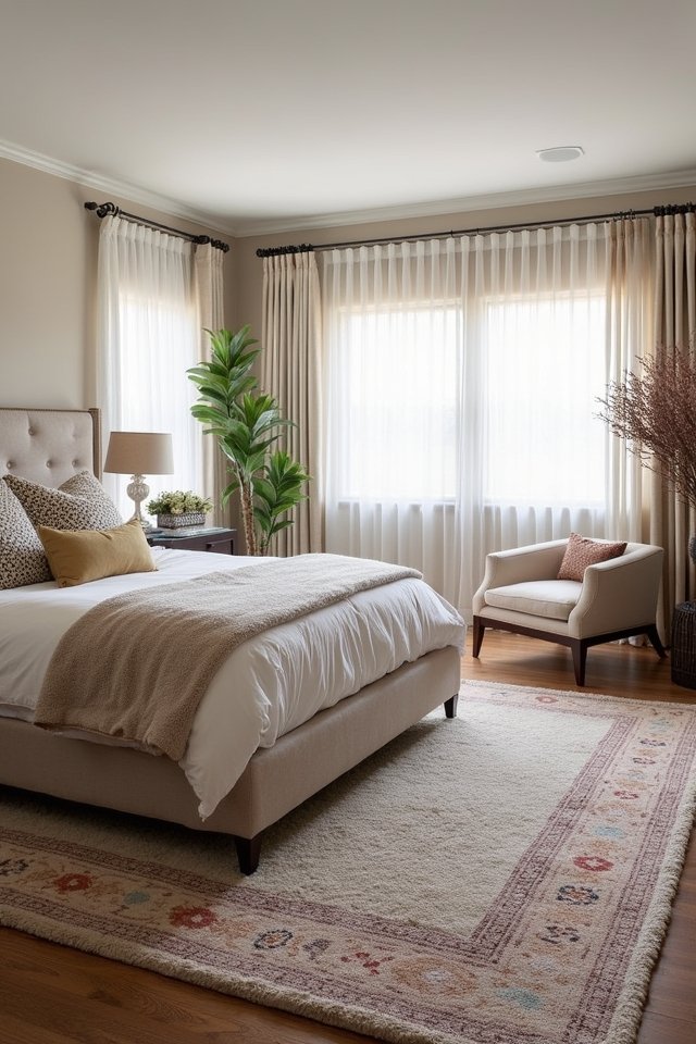 layering rugs for comfort