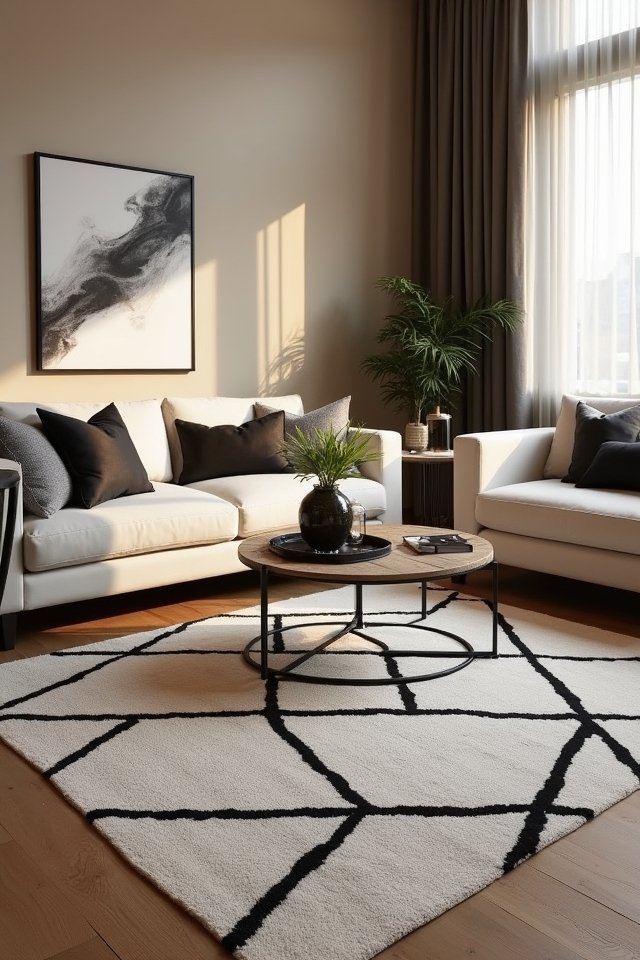 layering rugs for style
