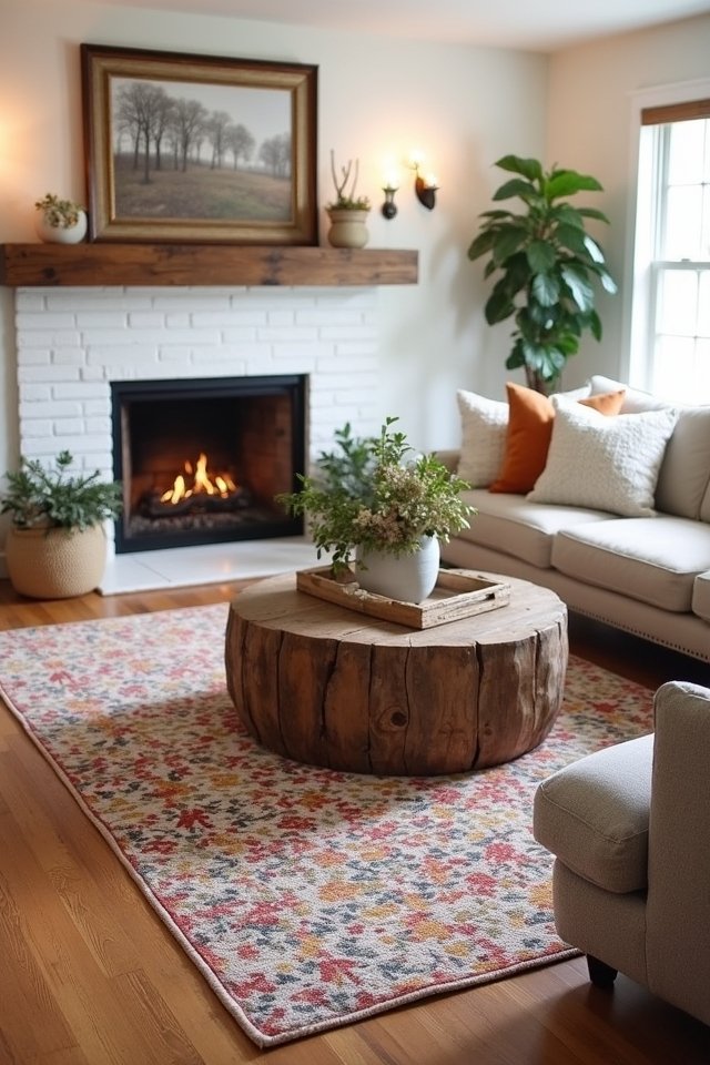 layering rugs for texture