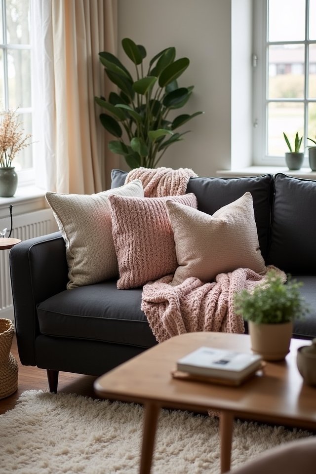 layering textures for comfort
