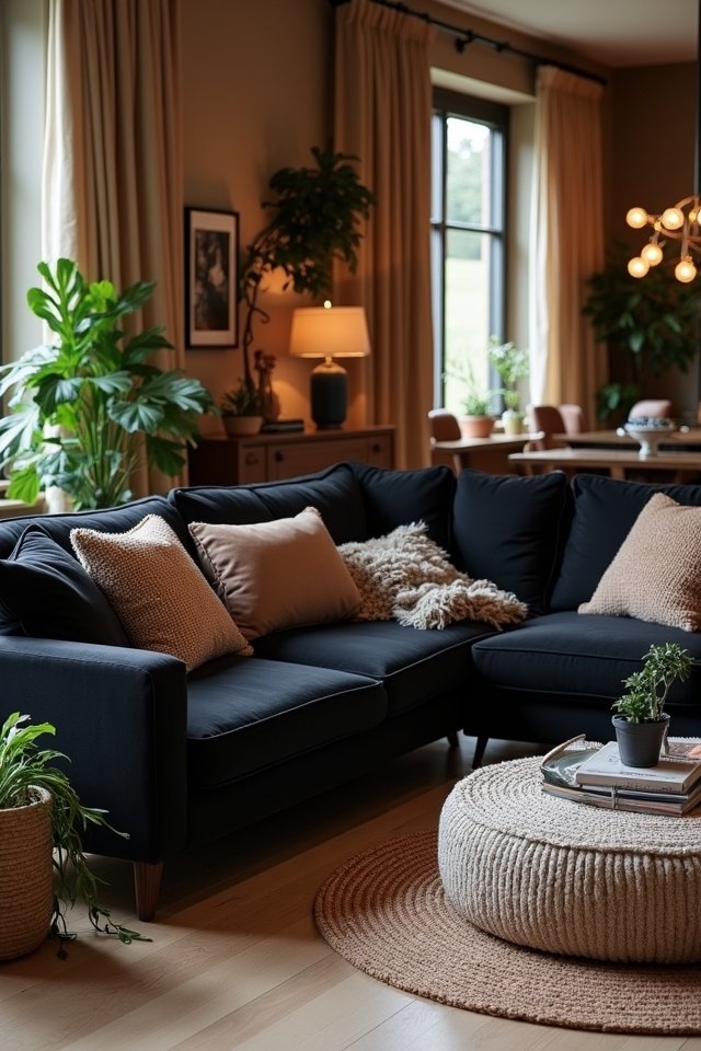 layering textures for coziness