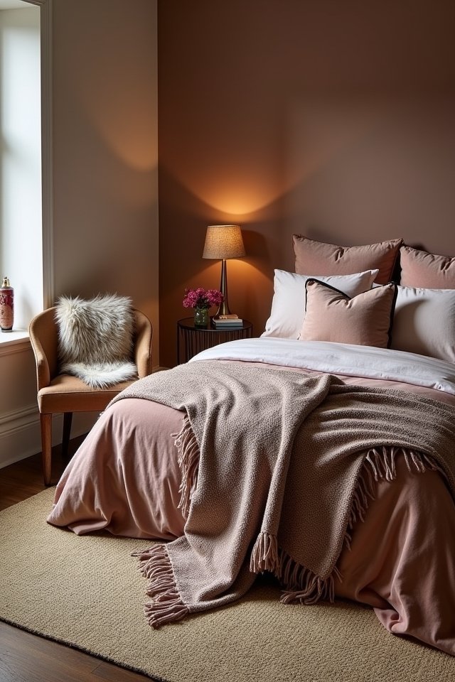 layering textures for coziness