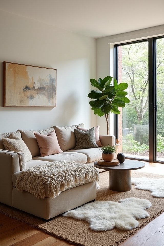 layering textures for warmth
