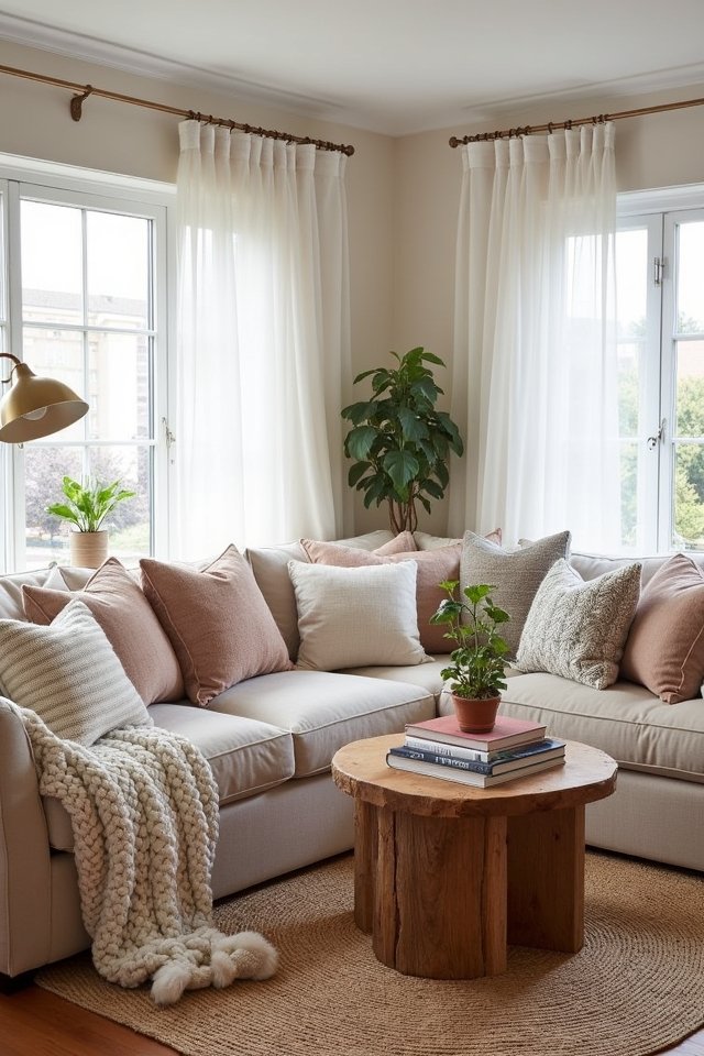 layering textures for warmth