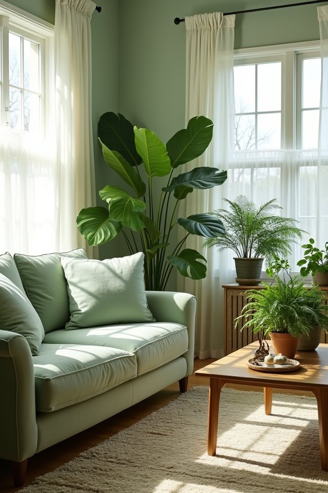leafy indoor plant paradise
