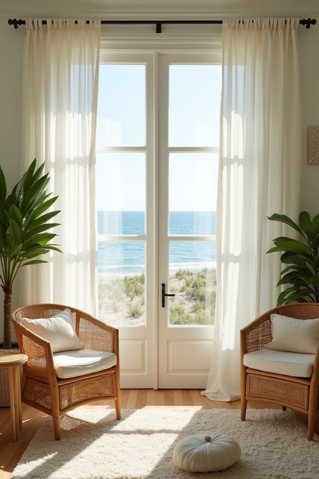 light airy beach decor