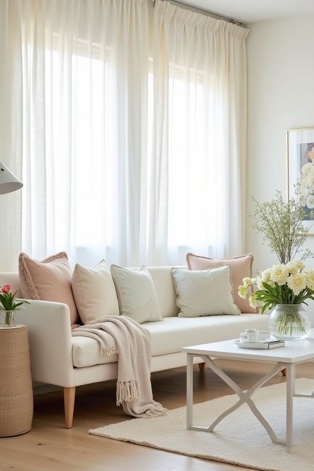 light airy cozy sanctuary