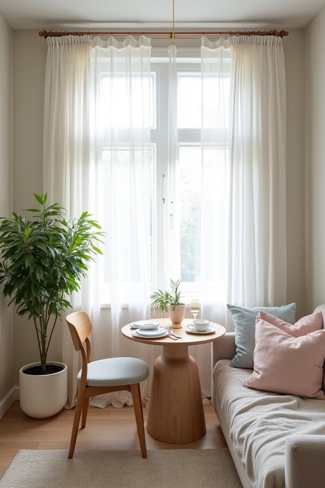 light airy curtain styles