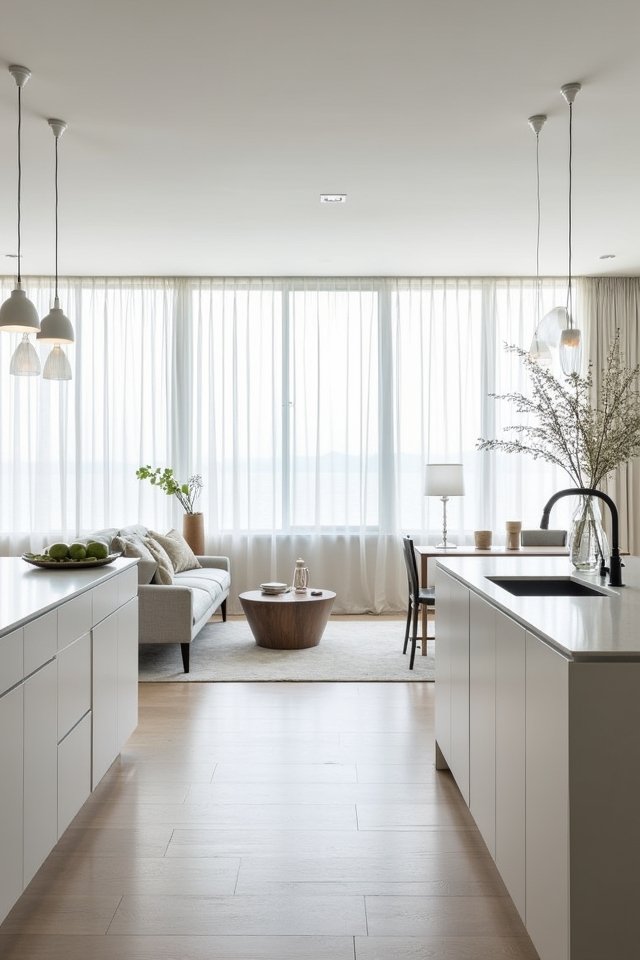 light airy window treatments