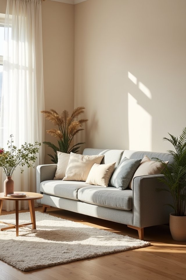 light and airy decor