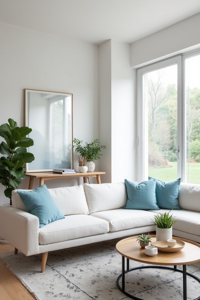 light blue home accents