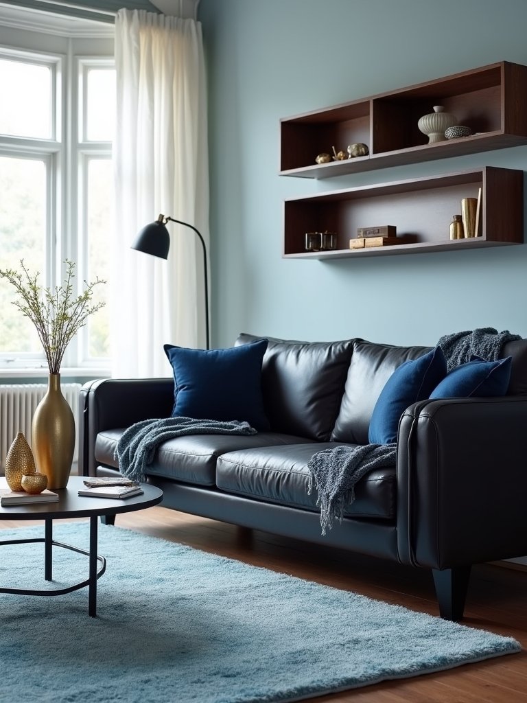 light blue rug elegance