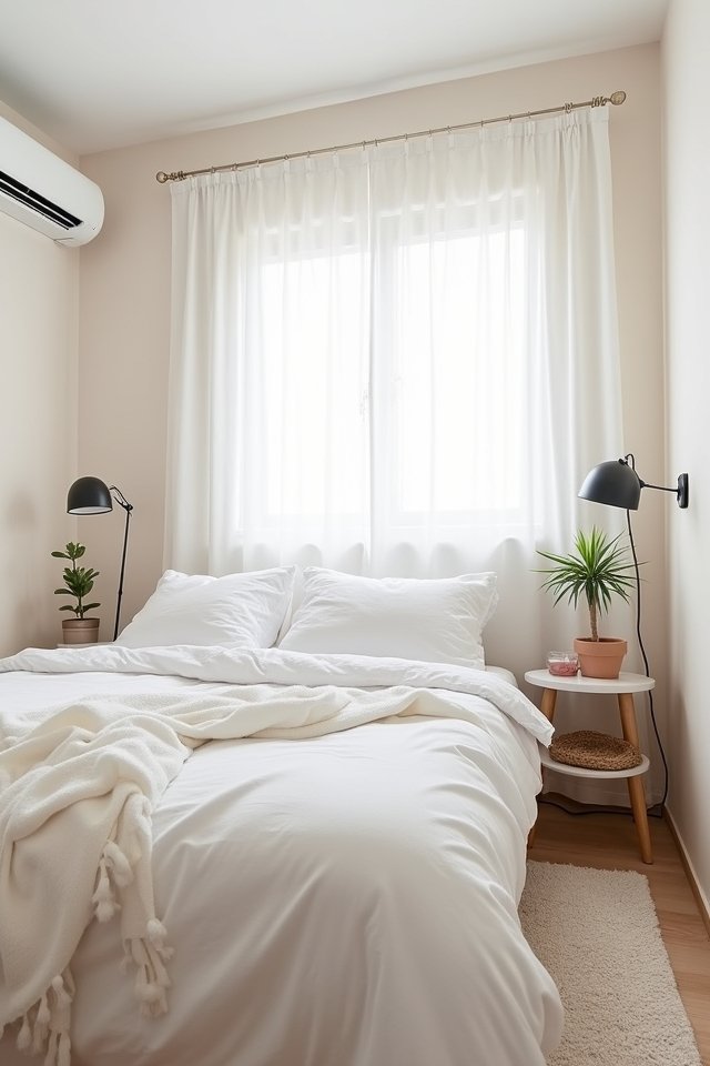 light colors create spaciousness