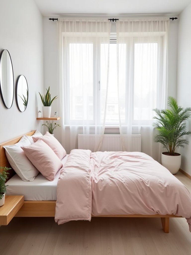 light colors create spaciousness
