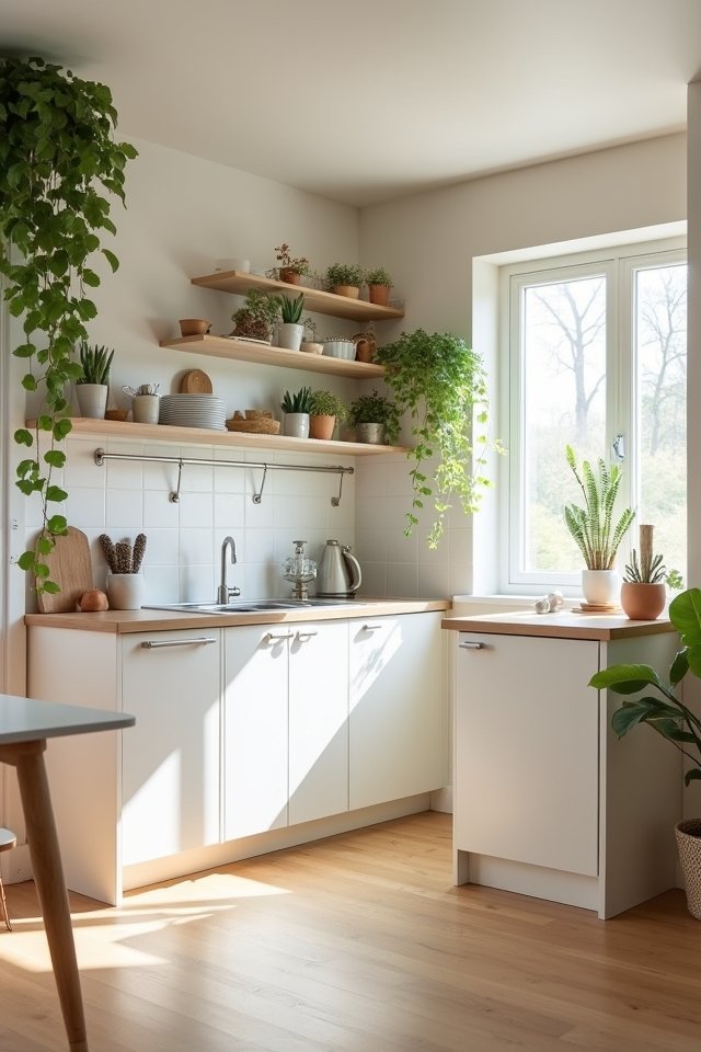 light colors enhance spaciousness