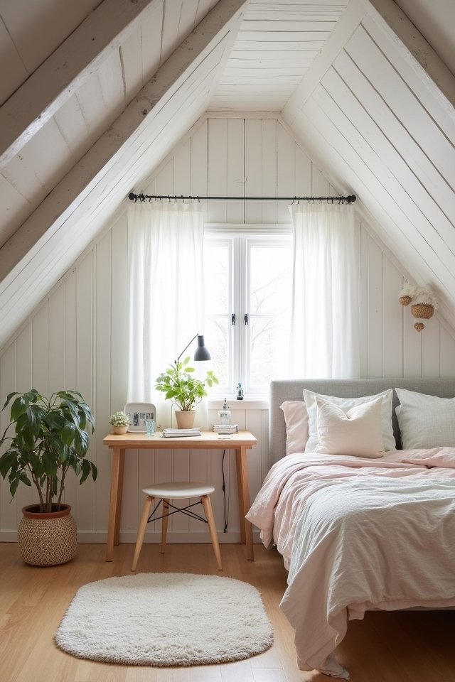 light colors enhance spaciousness