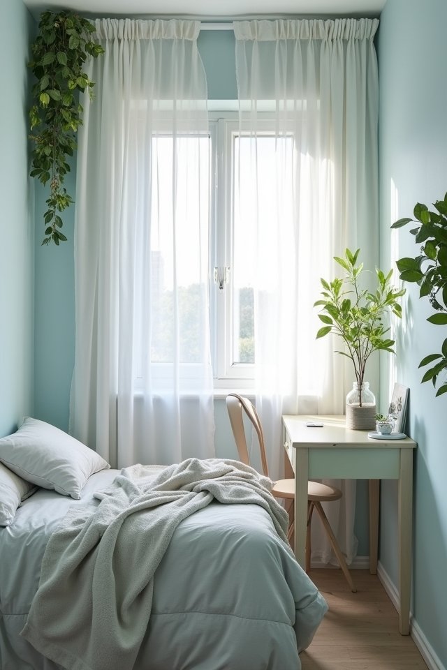 light colors expand space
