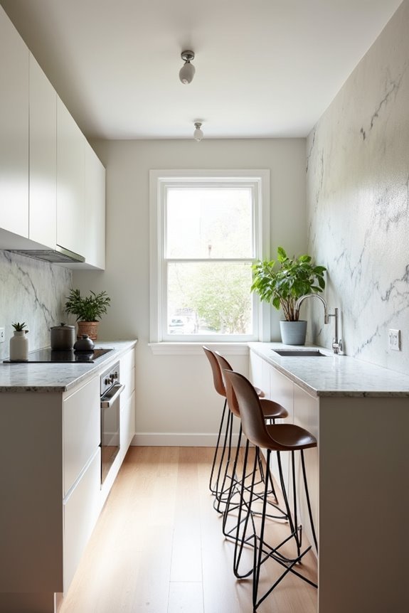 light colors for spaciousness