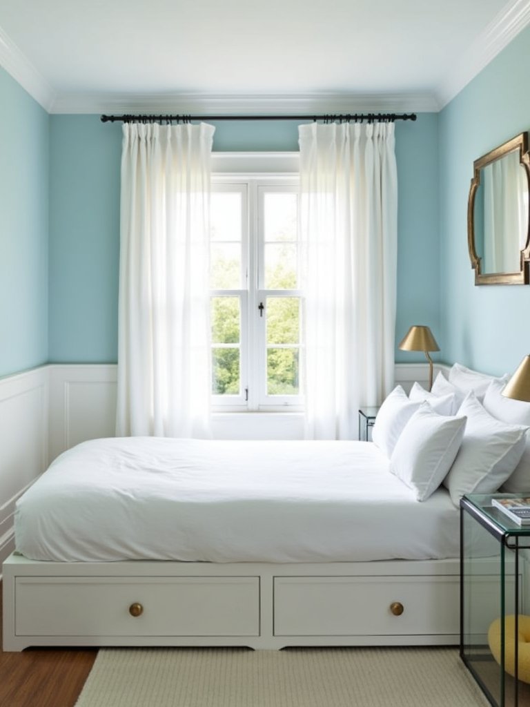 light colors reflective surfaces