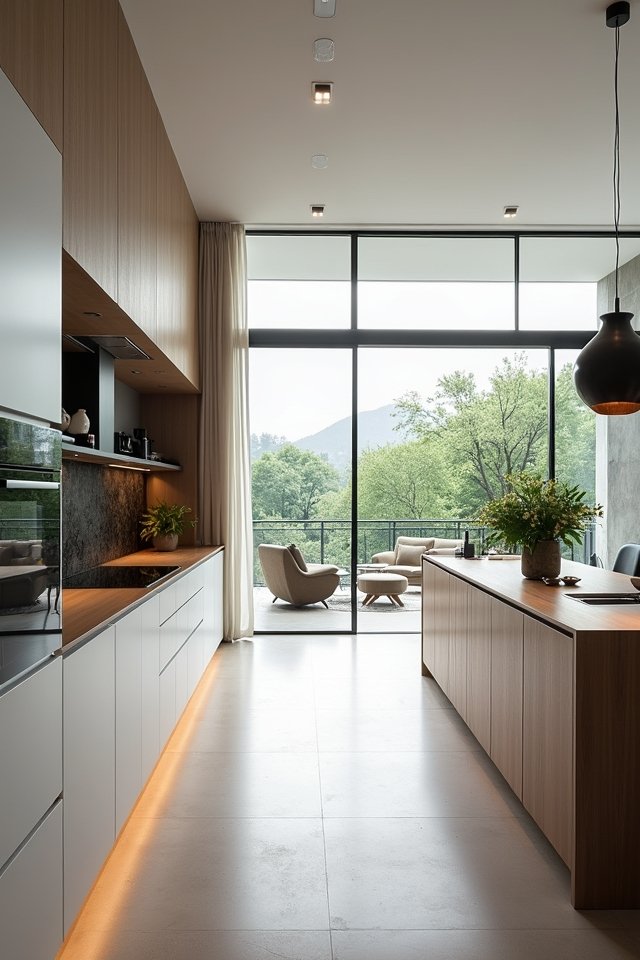 light filled modern kitchen design