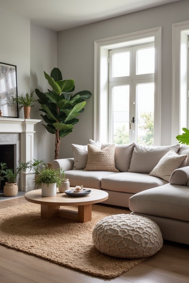 light gray living room elegance