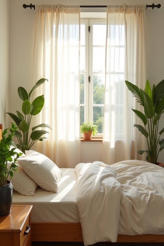 lightweight airy vibrant curtains