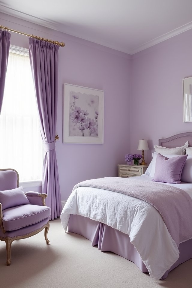 lilac artwork transforms spaces