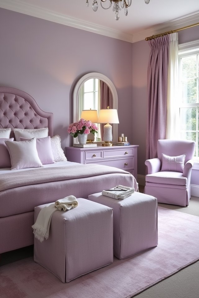 lilac furniture transforms spaces