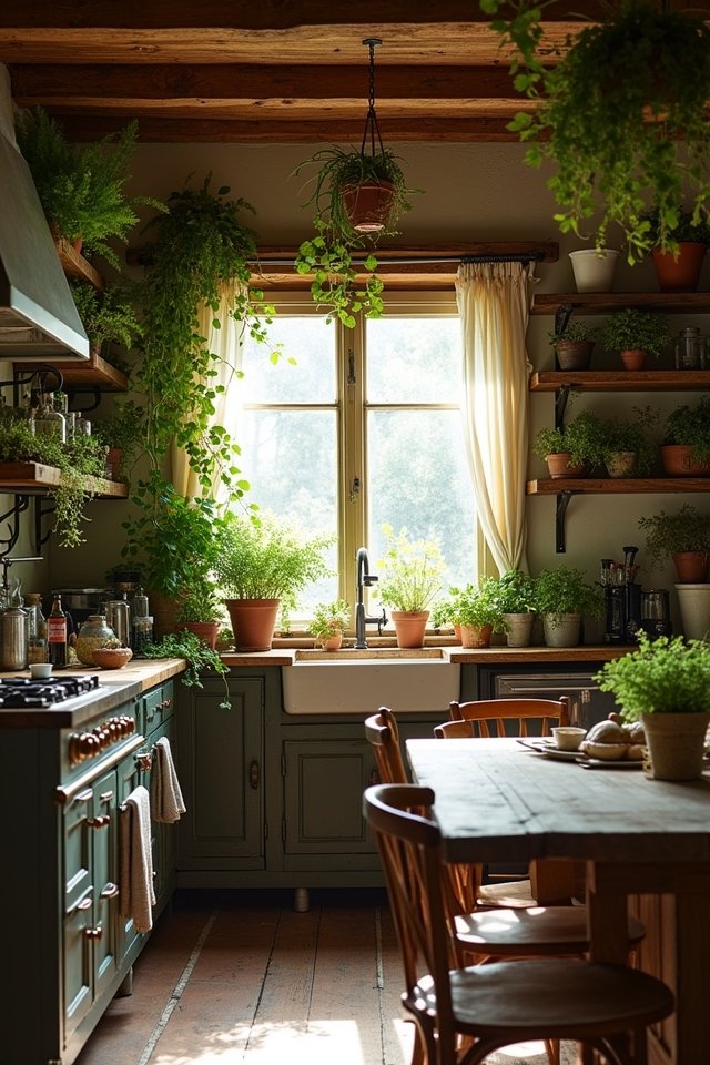 lively indoor plant oasis