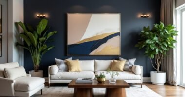 living room feature wall ideas