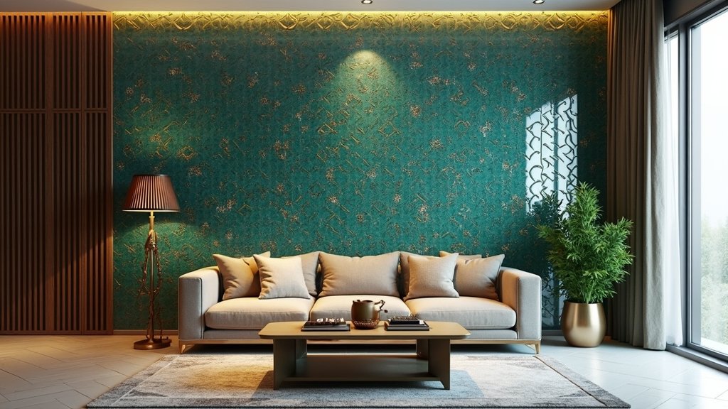 living room wall tiles