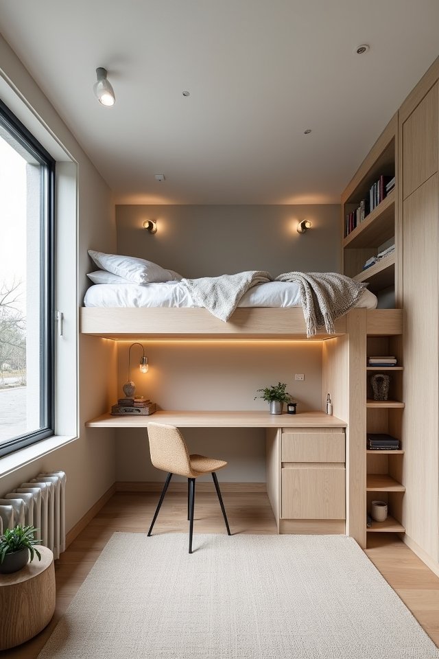 lofted bed space solutions