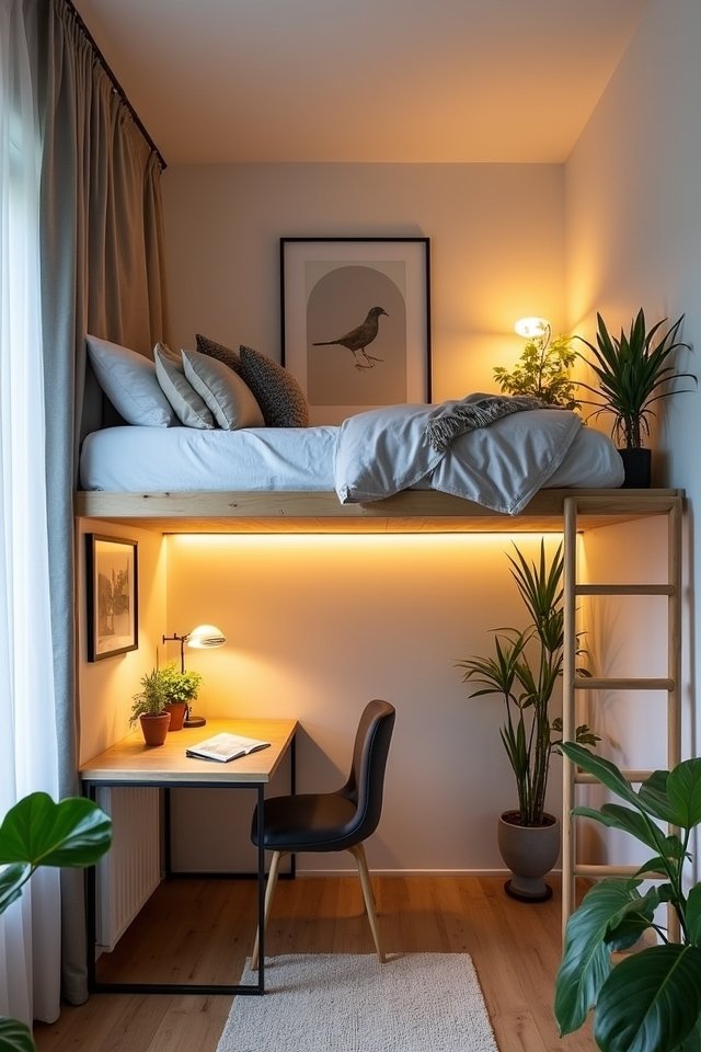 lofted bed space solutions