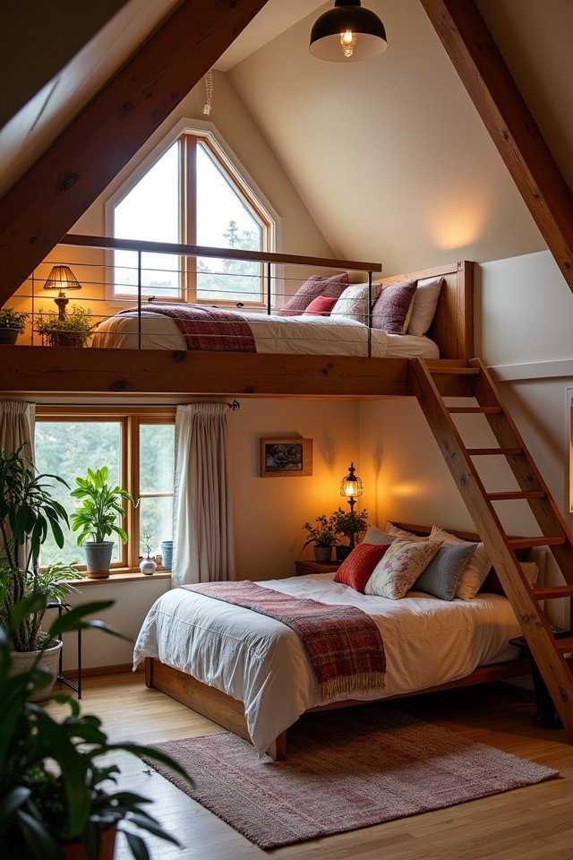 lofted beds for creativity