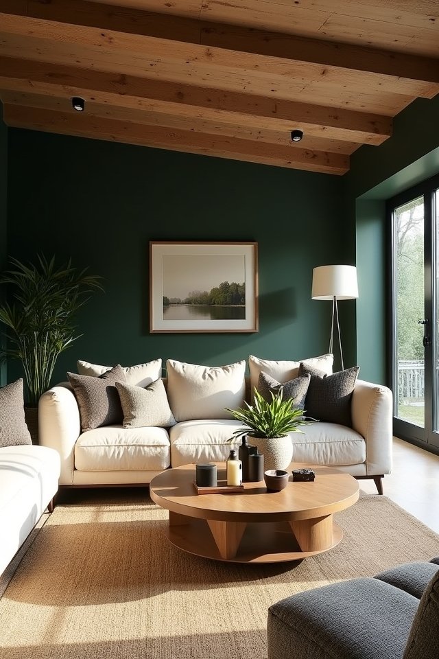 lush dark green sanctuary