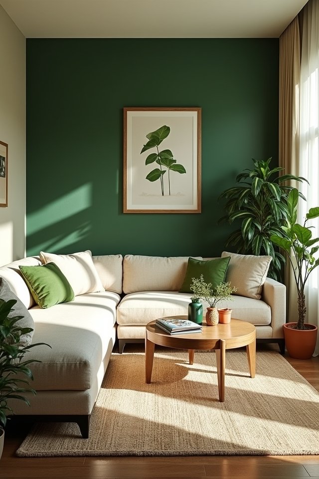 lush green living retreat
