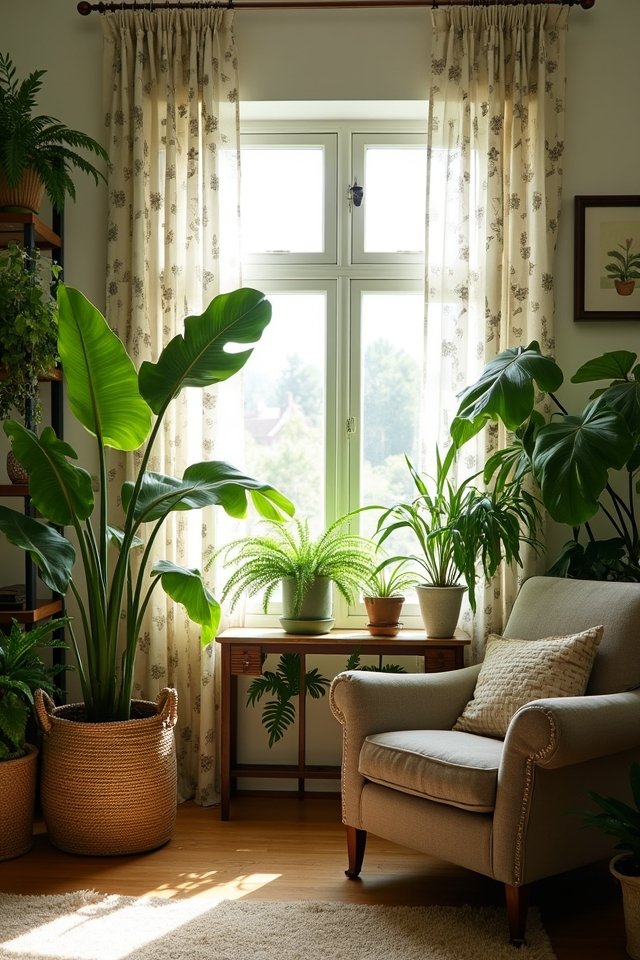 lush greenery enhances home charm