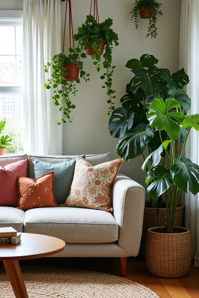 lush greenery for liveliness