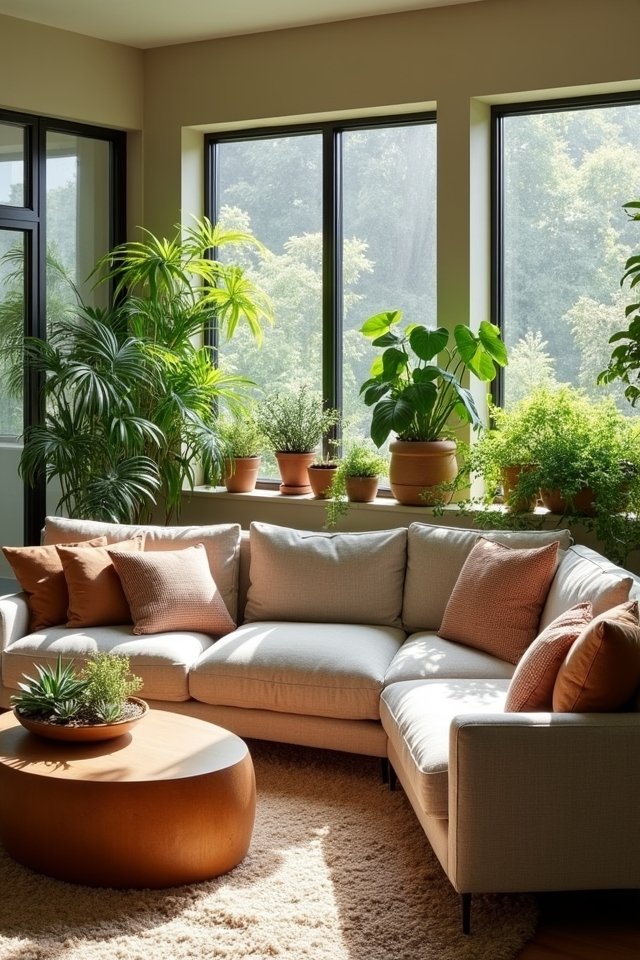 lush greenery transforms spaces