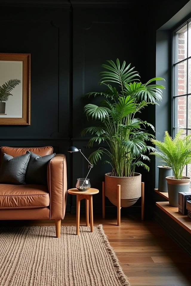 lush indoor plants ambiance