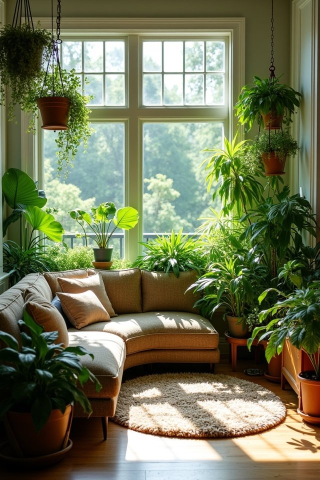 lush indoor plants enhance joy