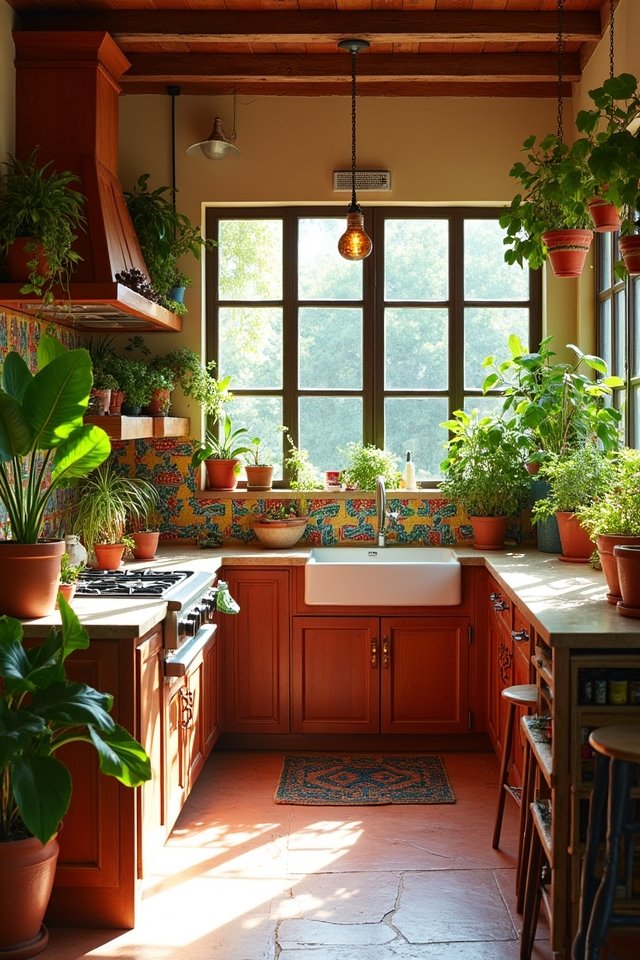 lush kitchen plant ideas